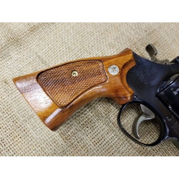 Smith and Wesson 57 with wood box