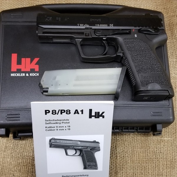 H&K P8A1 9mm 1 of 100 in the U.S. 