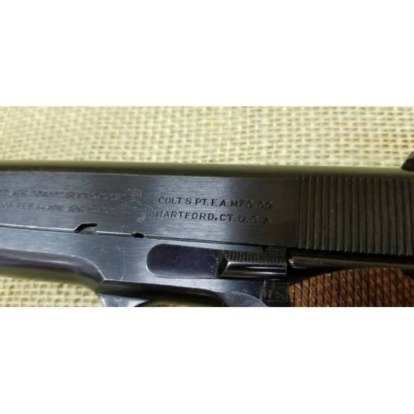 Colt 1911A1 Military 1941 Robert Sears Pistol