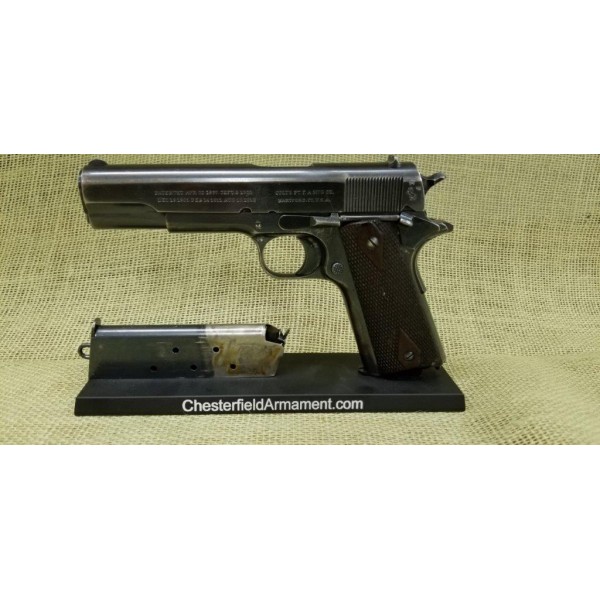 Colt 1911 British War Office Contract Pistol from Clawson Book