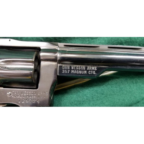 Dan Wesson Blued 357 Pistol Pack 4 barrel set