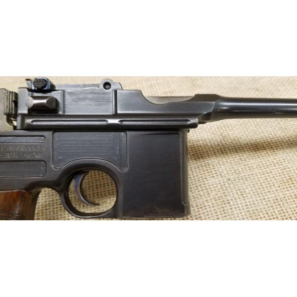 1896 Commercial Mauser Broomhandle with Matching Stock