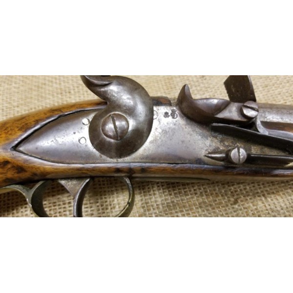 Belgian Military Flintlock Horse Pistol c. 1790 - 1820