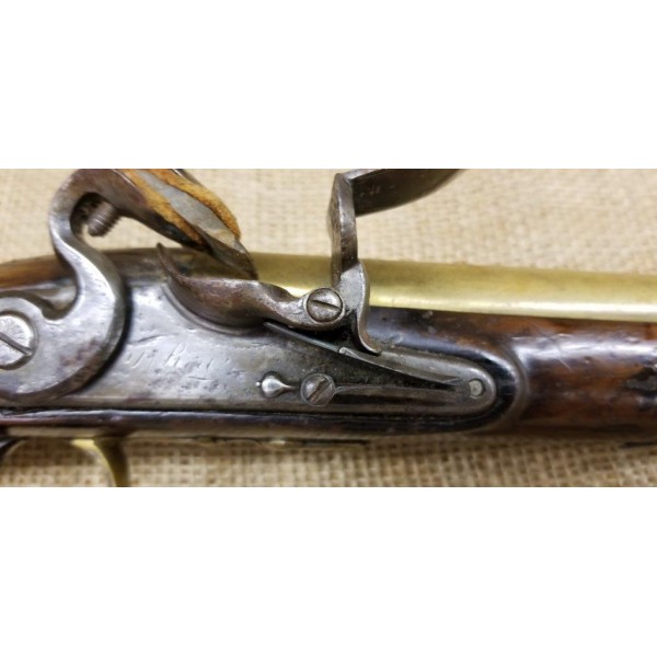 British Georgian Flintlock Pistol by Rea of London