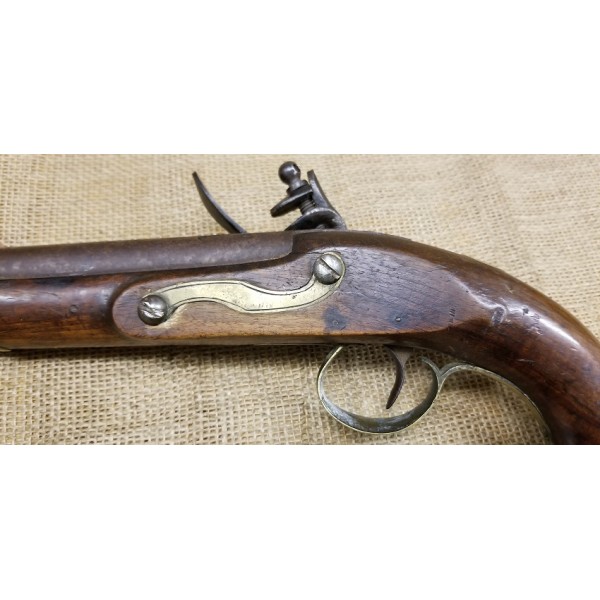 Federal War of 1812 Period American Flintlock Pistol
