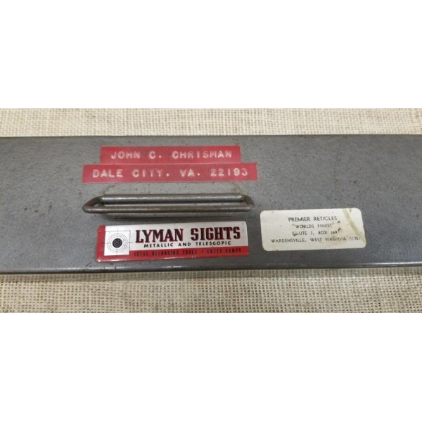 Lyman 25X Super Targetspot Scope with factory box